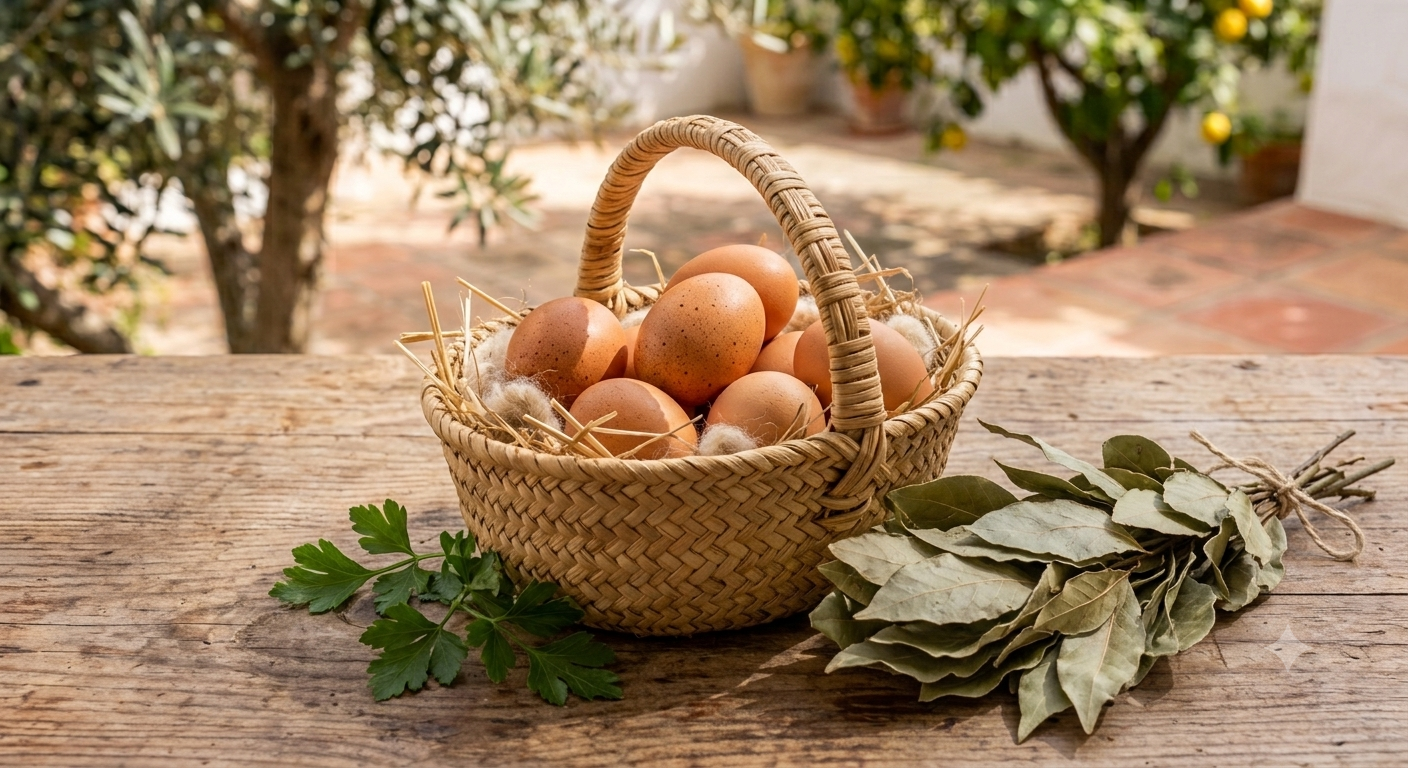 Huevos del país